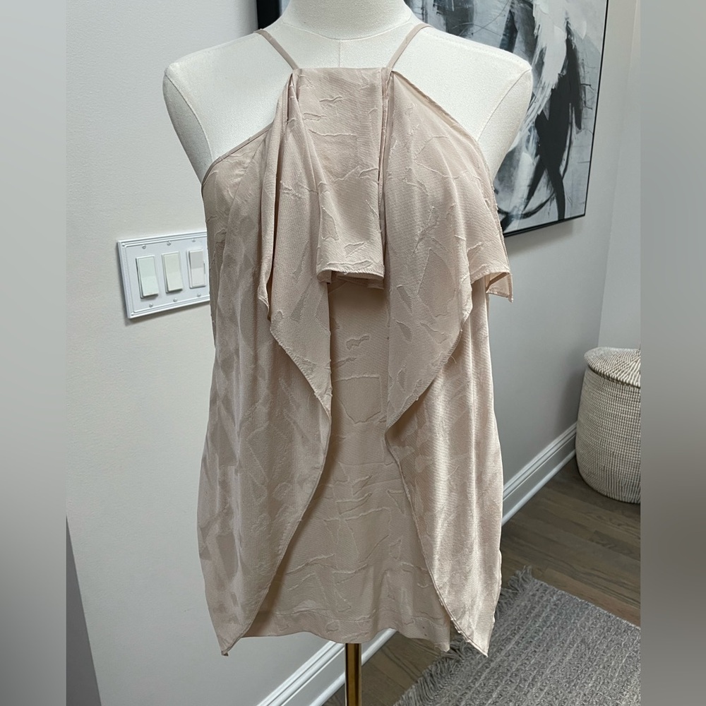 Robert Rodriguez Geometric Silk Top - Sz O